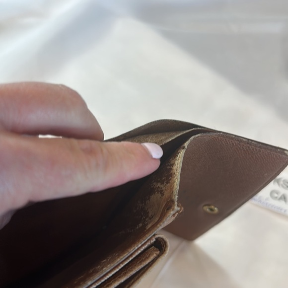 Auth Louis Vuitton Porte Tresor Etui used fair/good condition - Picture 10 of 16